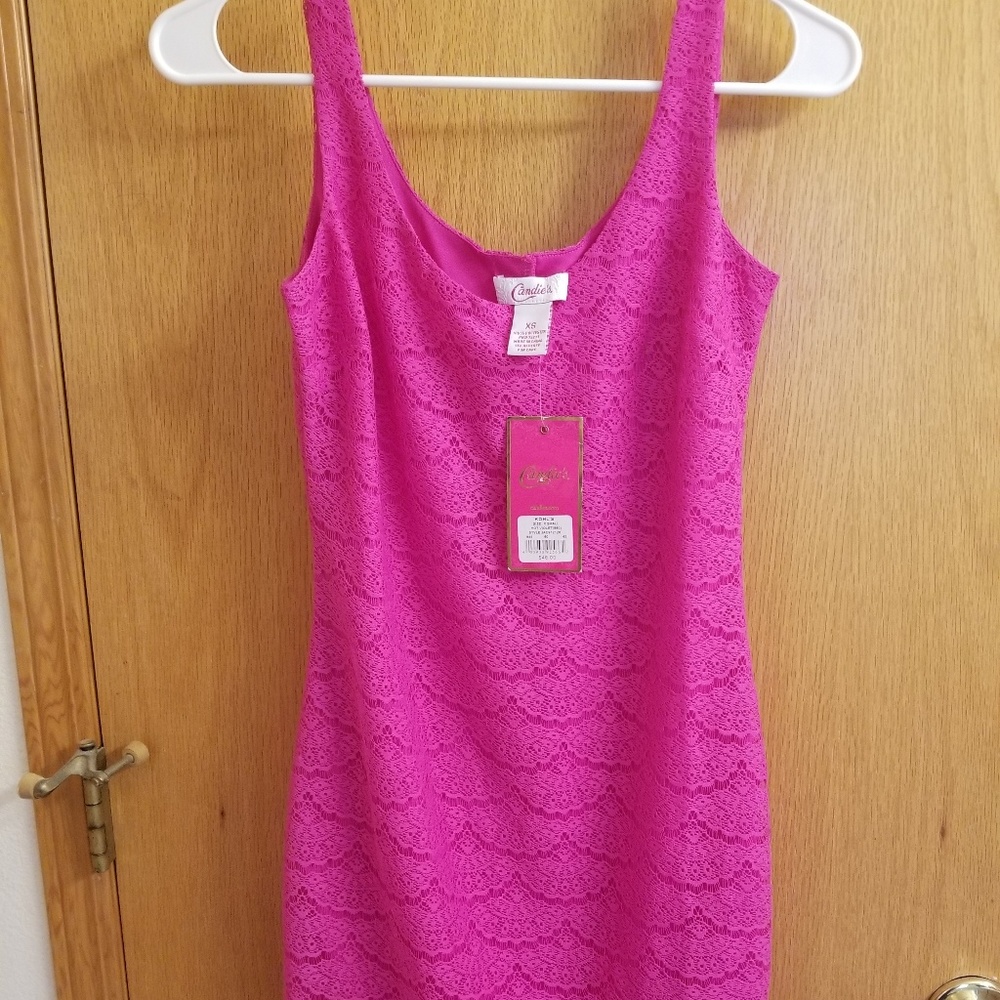 Pink dress by Candies